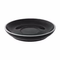 (6 kom) Colors - Tanjurić za kavu - Ø 120 mm - Crna