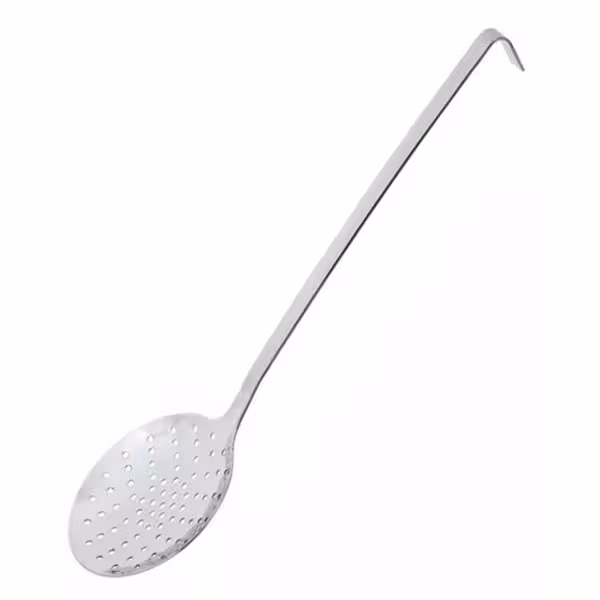 Paletă perforată - Ø 101 mm - Lungime mâner: 320 mm - oțel inoxidabil