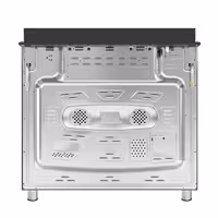 Plinovita ploča – 13,45 kW – 5 plamenika – uključujući električnu pećnicu – 3,23 kW – crna