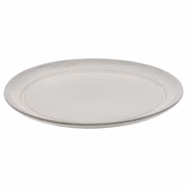 STAUB | DINING LINE - Tabak - düz - Ø 200mm - Seramik - Beyaz trüf mantarı