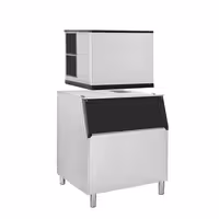 Commercial Ice Machine - Cube - 403 kg/24 h - incl. ice storage container
