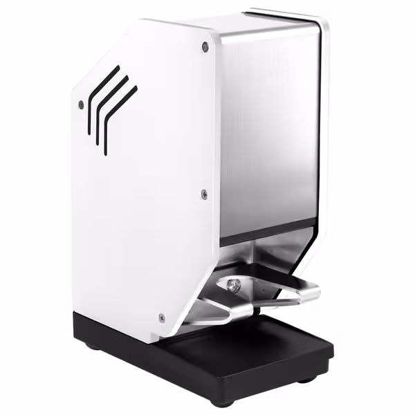 Commercial Automatic Coffee Tamper - Tamping Force 25kg - 58mm - White