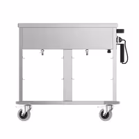 Toplovodna kupka grijana kolica - 2 kW - 2x GN 1/1 - odvojena regulacija temperature po bazenu