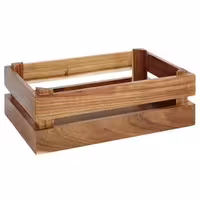 Ahşap Sunum Kutusu - SUPERBOX - Ahşap - Kahverengi - 290x185x105mm