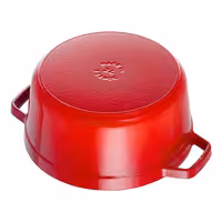 STAUB | LA COCOTTE - Cocotte - Ø 200 mm - Lijevano željezo - Crvena boja trešnje