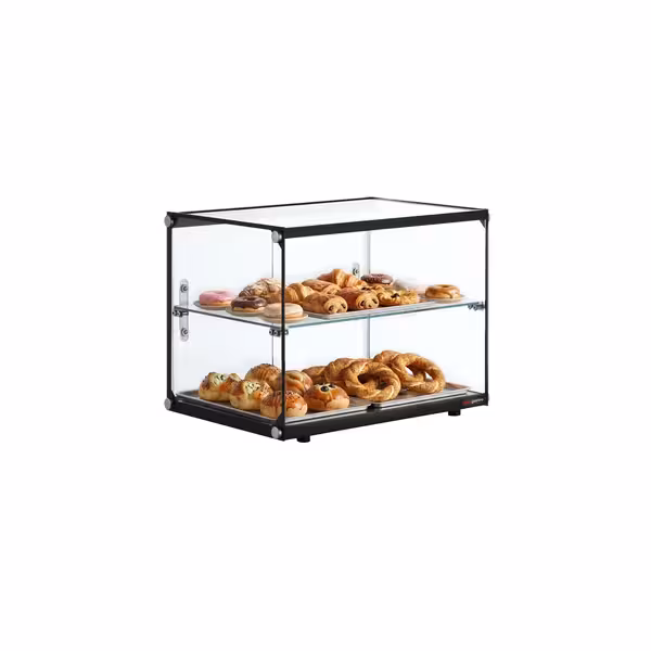Pöytämallinen kylmävitriini - 550x400 mm - musta