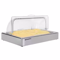 Roll-top Cover - GN 1/1 - 540x335mm - Height: 255mm - incl. GN 1/1 container & 2 ice packs
