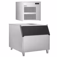 Aparat za ledene pahuljice - 390 kg/24 h - uklj. spremnik za led
