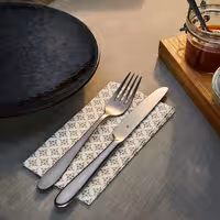 (12 pieces) WMF | Sara - stonewashed Dinner Knife – 225 mm - stonewashed - 18/10 stainless steel