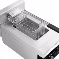 Freidora eléctrica - 10L - 12,0kW - con grifo de vaciado - incl. mueble bajo con 1 puerta