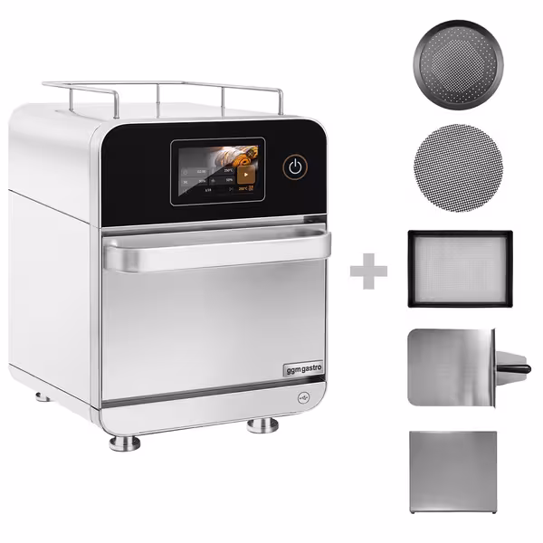 Commercial High Speed Oven - 3.5 kW - with hot air & microwave function - 18 liters - 7-inch touchscreen