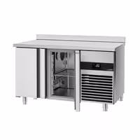Rashladni pult PREMIUM - 1400x600 mm - 250 l - Ventilirano hlađenje - s 2 vrata - bez podignutog ruba
