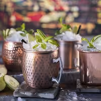 (6 adet) Karıştırma Kabı MOSCOW MULE - 450ml - Antik-Kupfer