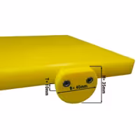 (2 ks) Stopper pro krájecí desku - Žlutá