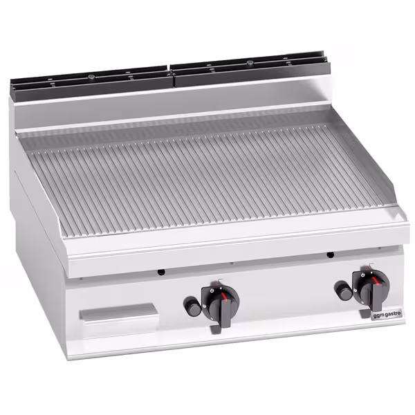 Plită de gătit pe gaz – 13,8 kW – cu caneluri
