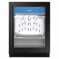 Kabinet za suho dozrijevanje mesa – 595 mm – 98 litara – 1 staklena vrata bez okvira – crna