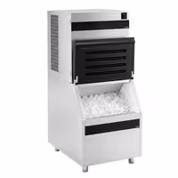 Commercial Ice Machine - Cube - 450 kg/24 h - incl. storage container