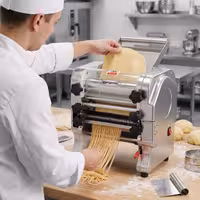 Električni stroj za tjesteninu s valjkom za tijesto – duljina valjka 240 mm – 8 kg/h