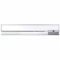 Countertop Prep Well / Refrigerated Topping Unit PREMIUM PLUS - 2300x353mm - 11x GN 1/4