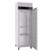 RST-kylmäkaappi ECO - GN 1/1 - 680 mm - 600 l - +0…+8 °C - mitat 1 ovi - digitaalinen termostaatti, automaattinen sulatus, R290, lukittava, 4 pyörää