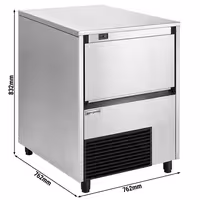 Commercial Ice Machine - Cube - 155 kg/24 h