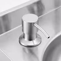 Hand Wash Sink – with tap, soap dispenser, knee-operated control and rim