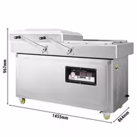 Vakuumski aparat s dvije komore – 3 x 20 m³/h – 3 x 750 W