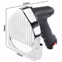 TANDIR® | Commercial Electric Kebab Knife / Slicer II 140 – Ø140 mm – No PSU – incl. blades & sharpening stone
