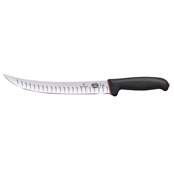 VICTORINOX | FIBROX DUAL GRIP - cuțit de măcelar cu măcinare în gol - lamă: 250 mm 