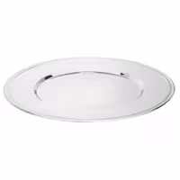 (4 pcs) Serving Platter - Stainless Steel - Ø330mm