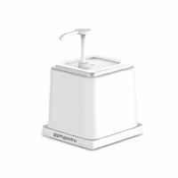 Dispenzer za majonezu - polipropilen - 2 l - 210x220x210 mm - bijela