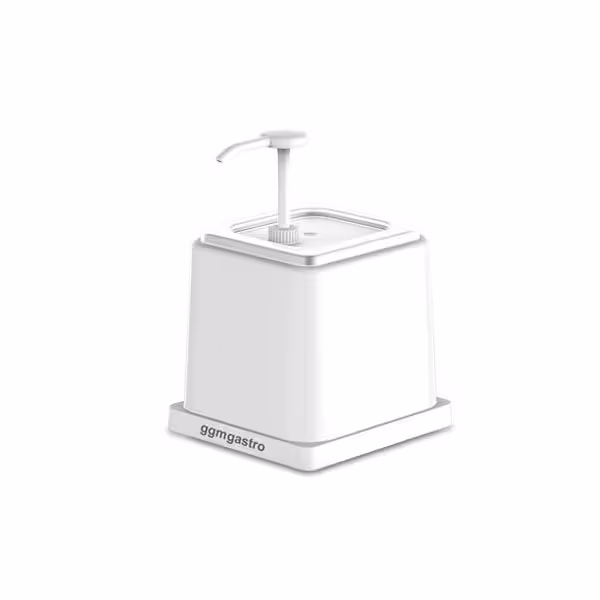 Dispenzer za majonezu - polipropilen - 2 l - 210x220x210 mm - bijela