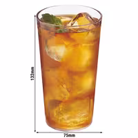 (72 pieces) CAMBRO | Plastic Tumbler Colorware – 373 ml – Clear – Stackable – SAN Plastic
