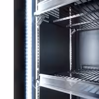 Commercial Beverage Display Fridge - 800 litres - with 1 glass door & advertising display