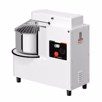 Spiralna miješalica za tijesto - 22 l / 18 kg - 1 brzina - podizna glava i uklonjiva posuda - s mehaničkim timerom - 400 V