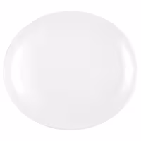 (2 Adet) SELTMANN WEIDEN | Tabak - düz oval - 340x301 mm - Beyaz