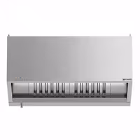 Commercial Wall-Mounted Extractor Hood with Motor – 1200 mm – Controller, Filters & Light