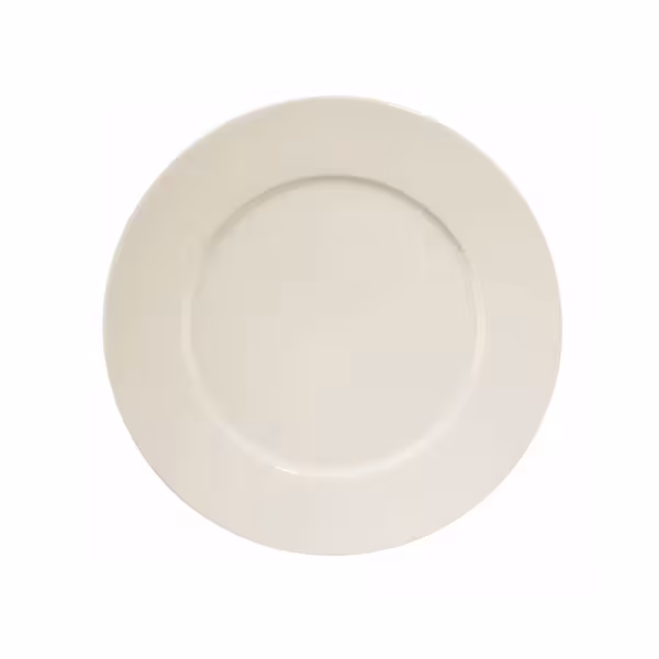 (12 adet) PERA Creme - Düz Tabak Kare - Porselen, 210x210mm, Krem