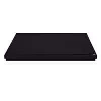 Daska za rezanje s utorom za sok HACCP - 530x325 mm - Debljina: 20 mm - polietilen (HDPE 500) - Crna - Periva u perilici posuđa