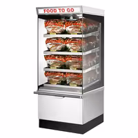UBERT | Vitrina za čuvanje topline - 730x800 mm - 4 police za čuvanje topline