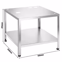 Postolje - GS serija - za perilicu posuđa i perilne košare - 586x568x496 mm