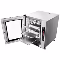 Commercial Electric Combi Oven - Digital Controls - 10x GN 2/1 or 20x GN 1/1 - incl. Automatic washing system, Wi‑Fi & USB, Hand shower, Core temperature probe, Direct steam injection