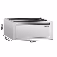 Bloc de sertare PREMIUM – 1 sertar – modul inferior 400x760 mm – pentru ATK cu adâncime de 800 mm