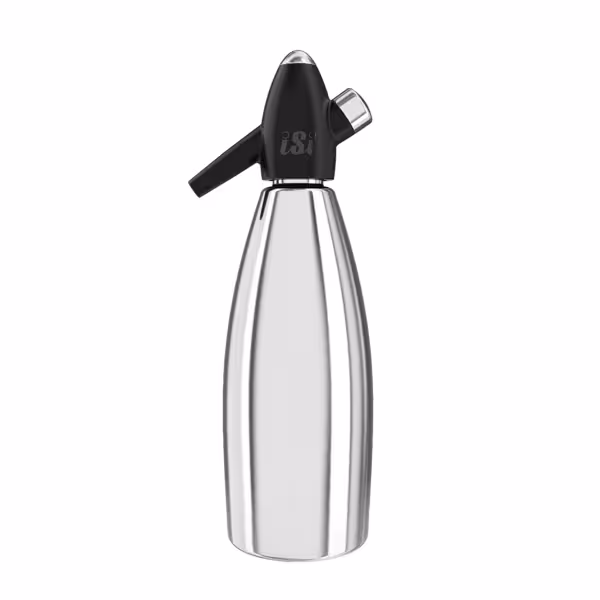 ISI | Soda Sifonu - Su fıskiyesi - 1 litre - Paslanmaz çelik
