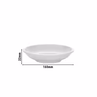 (6 pieces) – WMF | SYNERGY – Deep Coupe Plate – Ø 160 mm