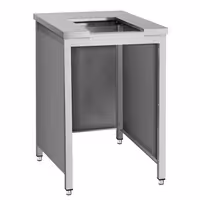 Stroj za porcioniranje tijesta - s uključenim zaokruživačem tijesta i postoljem - Snaga: 0,93 kW - Raspon težine porcija: ~50–300 g - Kapacitet spremnika: 30 kg - Produktivnost: 340 kom/h