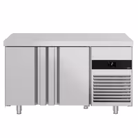 Aukstuma galds PREMIUM - 1400x700 mm - 281 l - ar 2 durvīm - ventilējama dzesēšana - R290