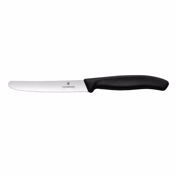 VICTORINOX paradicsomkés - kerek - fekete