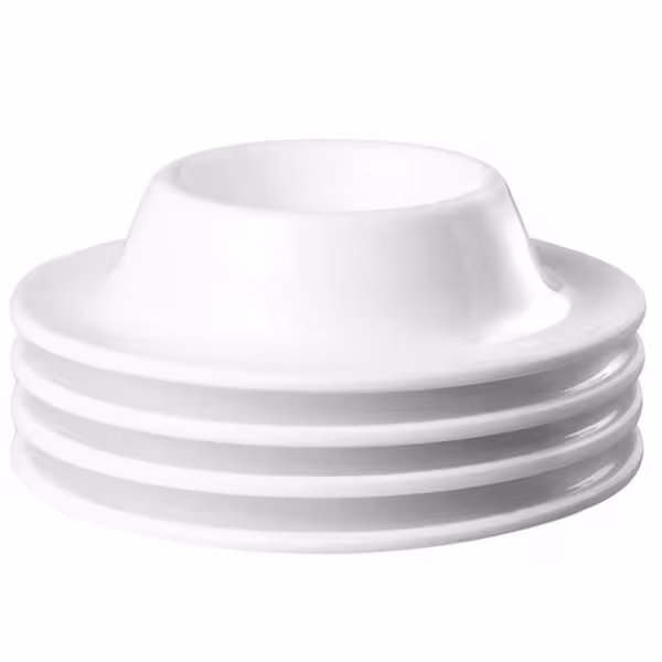 (6 adet) Yumurtalık EGGY - 4'lü Set - Melamin - Ø85mm - Beyaz