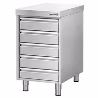 Ormarić s pet ladica za kuglice tijesta – 500 x 700 mm
